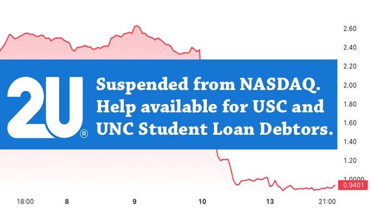 Attention Student Loan Debtor's Who Used Loans For 2U Online Graduate Programs